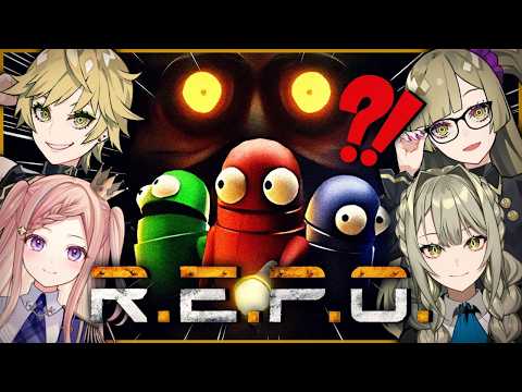 【R.E.P.O.】ハプニングだらけ!? お金を稼げると聞きまして…【九条棗/九条杏子/九条茘枝/泡沫調】