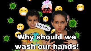 Why should we wash hands || Anay and Aahna !! screenshot 5
