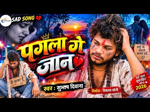 #video पगला गे जान | दर्द भरा गाना #Maithili song 2026 Pagla Ge Jaan #Subhash_deewana viral sad song