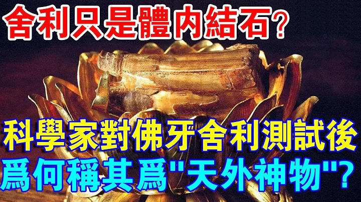 舍利只是人體內的結石？科學家對「佛牙舍利」進行檢測後，驚呼「天外神物」！ - 天天要聞