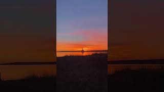 The subtle changes in the sunset π Sweden is beautiful. behind place