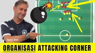 #45 - Cara Organisasi Attacking Corner utk Pelatih & Coaches Indonesia ! screenshot 5