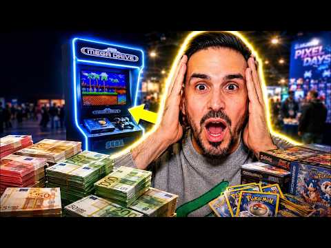 5000€ DÉPENSÉS DANS LA PLUS GRANDE BROCANTE RETRO D'EUROPE ! (Pixel Days 2026)