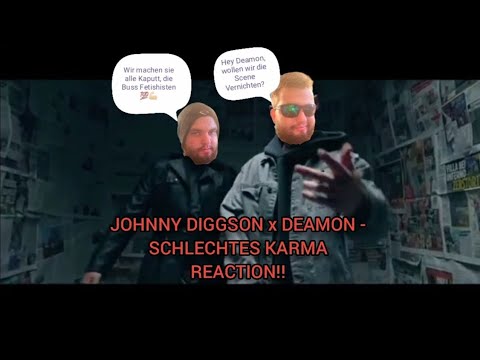 Unglaublich Stark 💯 (JOHNNY DIGGSON x DEAMON - SCHLECHTES KARMA) | #reaction