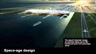 Futuristic London Airport proposed for island in middle of Thames