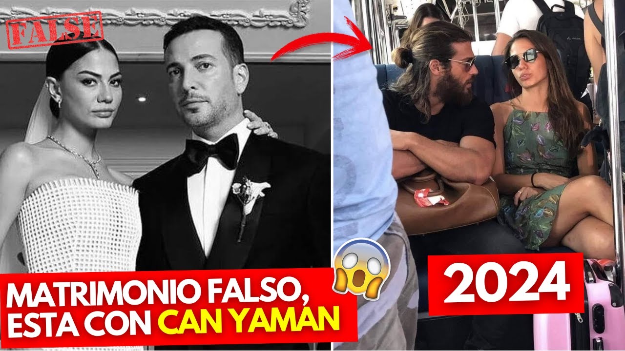 En el 2024 ¿Can Yaman y Demet Özdemir son Pareja en la Vida Real?