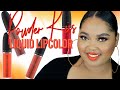 MAC Powder Kiss Liquid Lipcolour Review + Try On