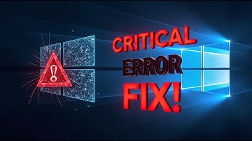 Fix Critical Error: Your Start Menu Isn’t Working│ 1 Minute School #1minschool #windowsfix