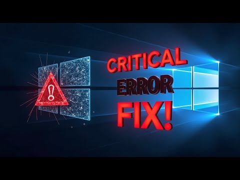 Fix Critical Error:
