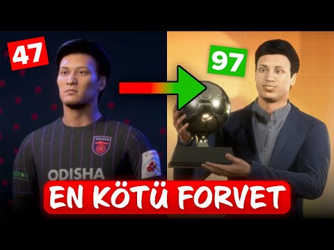 EN KÖTÜ FORVETİ DÜNYANIN EN İYİ FUTBOLCUSU YAPTIM! // FIFA 23 OYUNCU KARİYERİ REBUILD