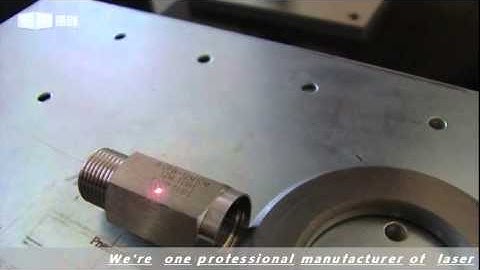 fiber laser marking machine for marking screw, bolt,nut