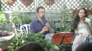 20121005 14:09. Chamber music on a roof.  Jerusalem .