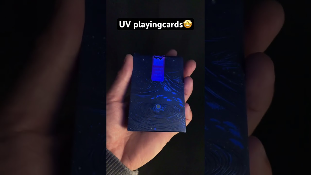 Sea of Stars UV playing cards 