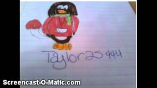 My Drawing Taylor25444- Club Penguin