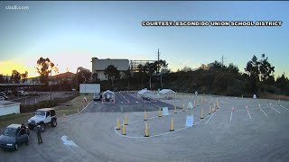 Escondido schools take COVID testing into their own hands to address need, absences