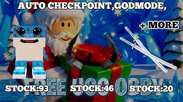[FREE UGC] FREE UGC OBBY (AFK OR PLAY) - AUTO CHECKPOINT,GOD MODE, SCRIPT 