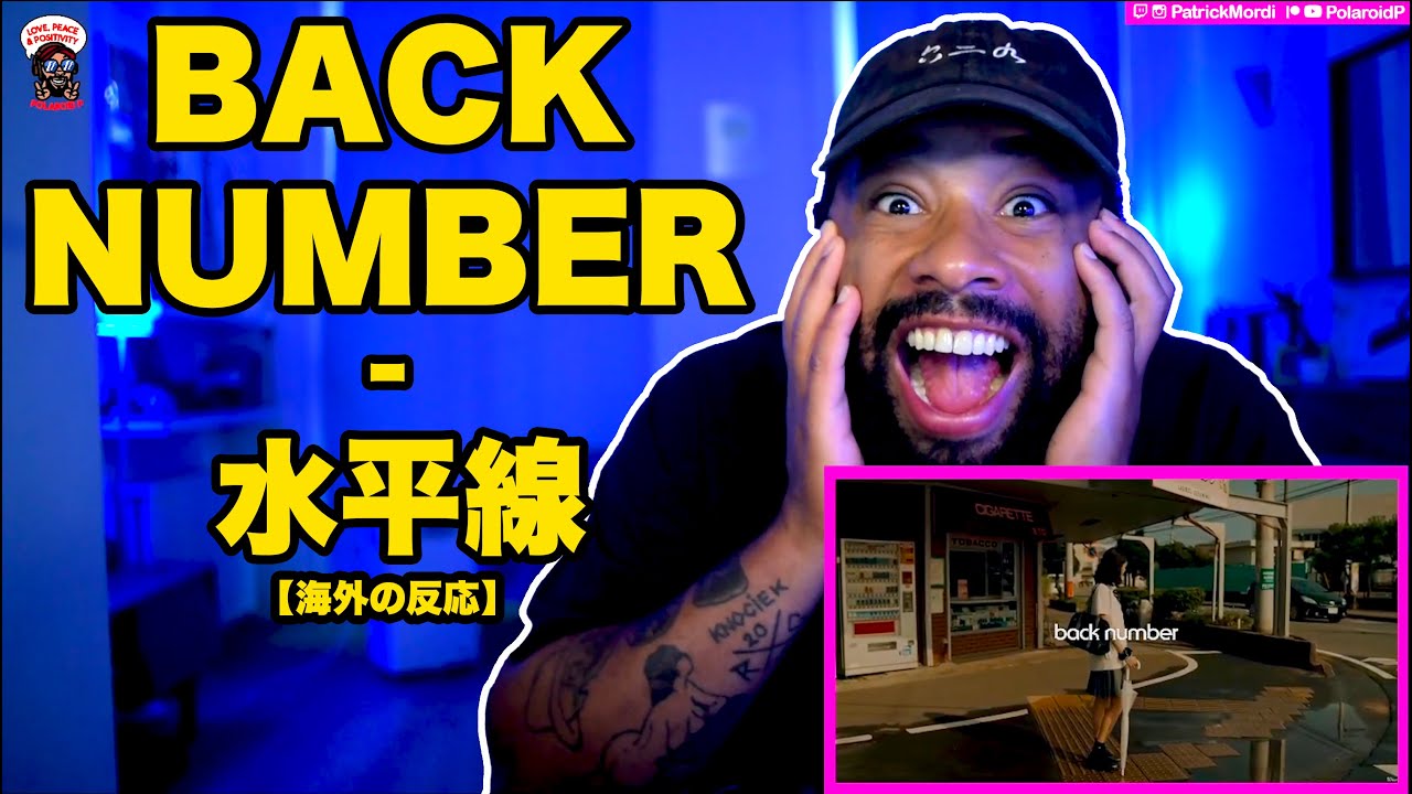 back number - 水平線【海外の反応】 // 外国人の反応 日本語字幕付き