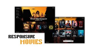 How to Make a Responsive Modern Movies Website | Html CSS JS Beginners To Advanced Full Tutorial