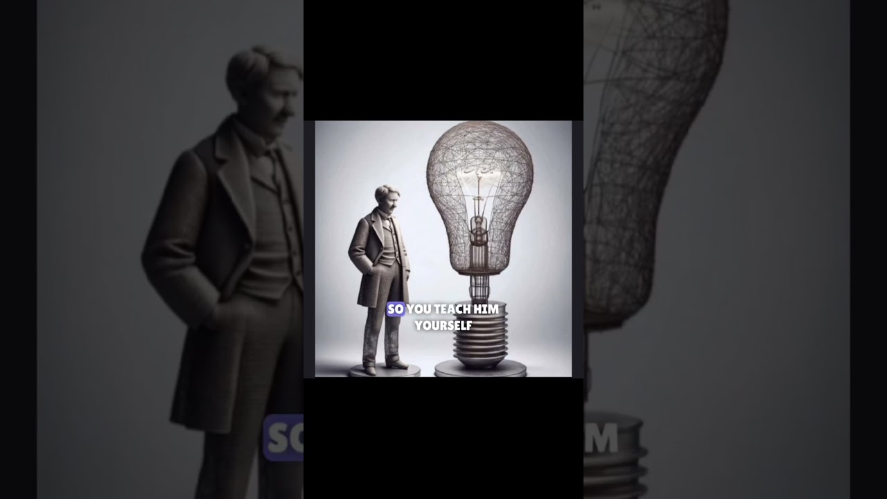 "Mothers shape the generations!!!" Thomas Edison was a famous scientist.  He lost his speech due