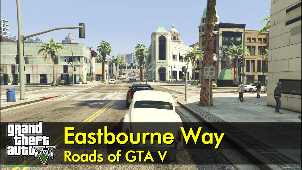 Eastbourne Way Roads of GTA V YouTube