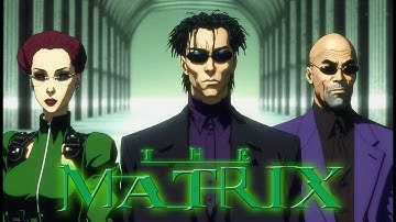 Matrix as an 80s dark Sci-Fi Anime Film