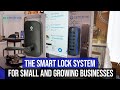 Smart lock system for small and growing businesses centrios with pipl systems