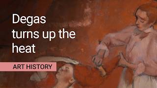 Degas’s ‘big red monster’ of a painting | National Gallery screenshot 4