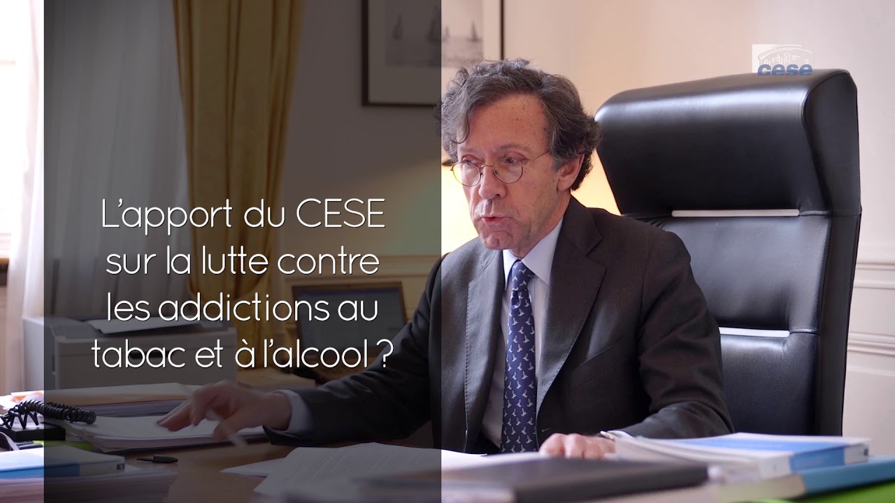Questions à Patrick LEFAS (Cour des Comptes) - addictions au tabac et à l'alcool - cese
