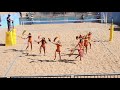 Morocco v South Africa in All Africa games Semifinal !   Beach volleyball