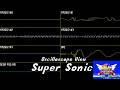 Super Sonic (Sonic 2) - Oscilloscope View