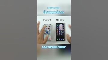 No loyalty, just speed. Putting iPhone 17 and S24 to the test.#shorts