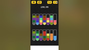 【Water Sort Puzzle】 Level 379