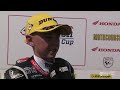 Top 3 Race 1 Interviews | Round 7 Thruxton | 2022 Honda British Talent Cup