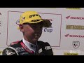Top 3 Race 1 Interviews | Round 7 Thruxton | 2022 Honda British Talent Cup