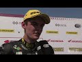 Top 3 Race 1 Interviews | Round 7 Thruxton | 2022 Honda British Talent Cup