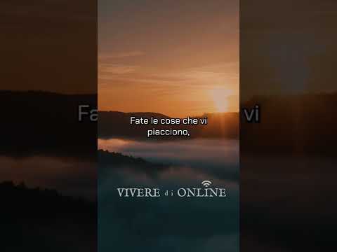 Stai facendo ciò
