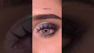 Blue Black Cut Crease Smokey Eye Makeup Tutorial