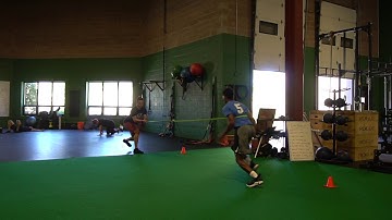 Back Pedal to Sprint Accelerate to Decelerate