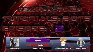 Team Pro Pixel E2: Tutorial on bot setup (4 bot tutorial)