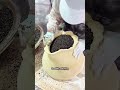 Black Sesame Candy Magic!🍬🖤😲 #FoodCraft #SesameCandy #ChinaSnacks