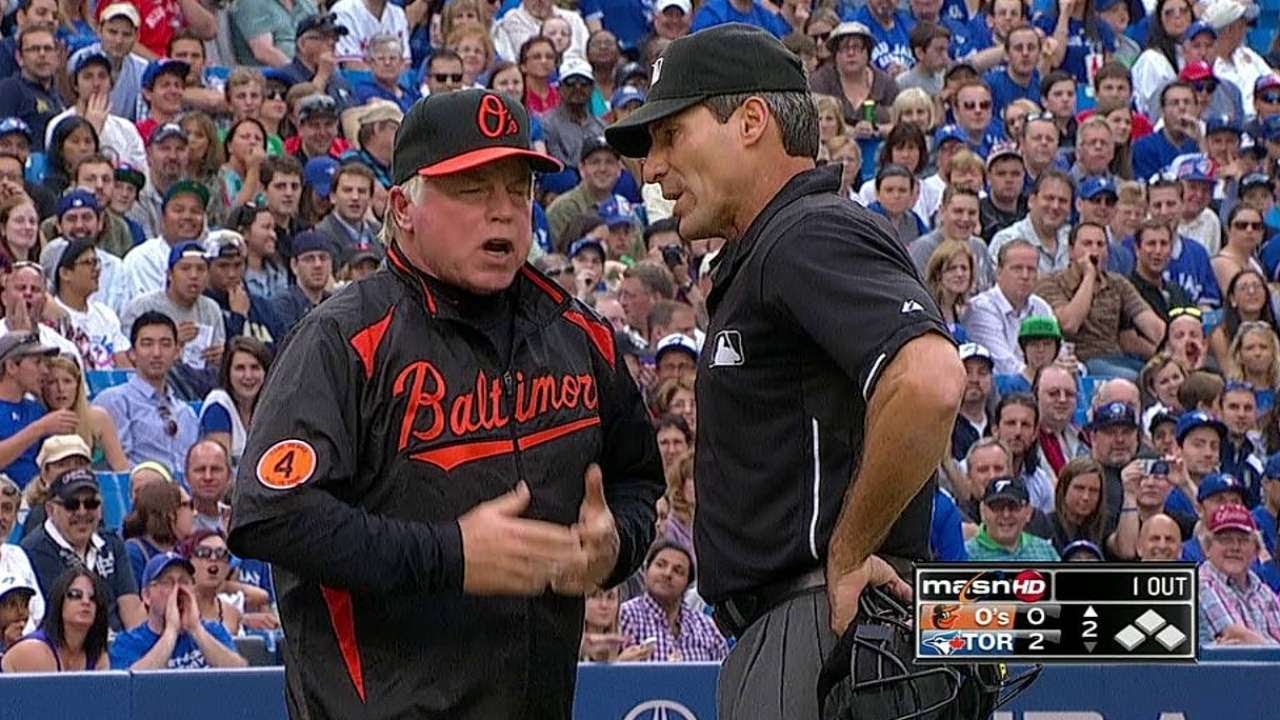 Buck Showalter ejected in NY Mets game vs. Reds for arguing