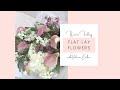 Flat Lay Flower Arrangement