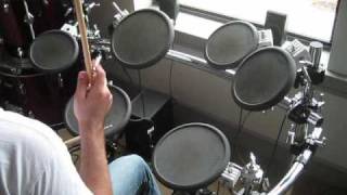 Video thumbnail of "Beginner Rock Beat EASY Drum Lesson"