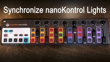 Synchronize nanoKontrol Lights with MainStage 3