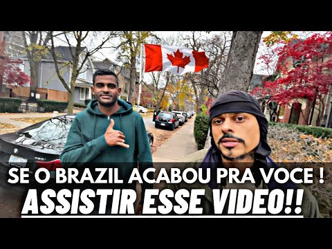 SE o BRAZIL acabou para VOCÊ assistir esse vídeo ✔️ ( viver no Canadá ??)