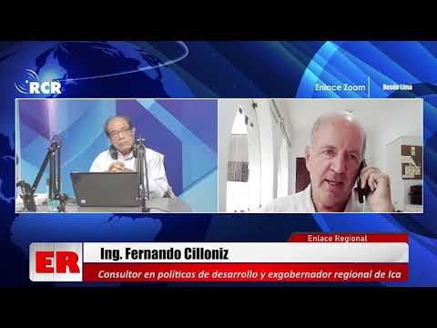 ENTREVISTA A FERNANDO CILLONIZ, CONSULTOR EN POLÍTICAS DE DESARROLLO Y EXGOBERNADOR REGIONAL DE ICA