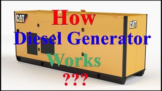 Diesel Generator Working #DG