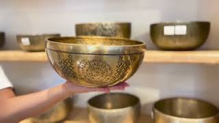 Large Tibetan Singing Bowl for Sound Healing