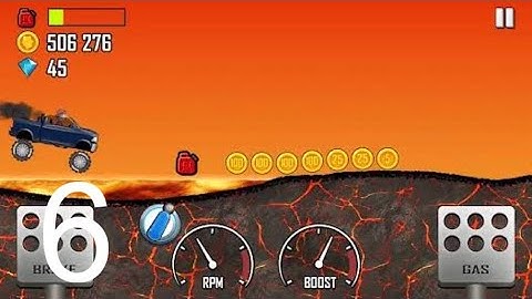 Hill Climb Racing - Gameplay Walkthrough Part 6 - Jeep (iOS, Android)