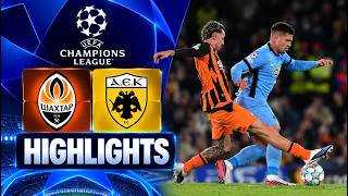 Details Shakhtar Donetsk vs AEK Athens 3-1 Highlights | Champions League - 2026/2027 Update